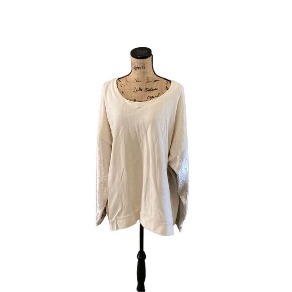 Cato Sequins Coverd Sleeves - Picture 1 of 10